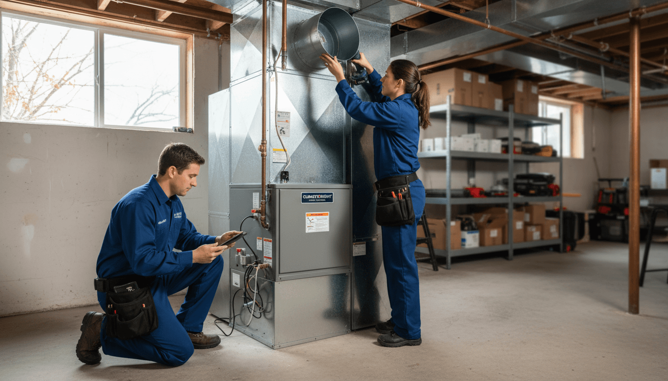 HVAC installation